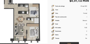 Departamentos preventa torre Soho Morelos, Arcos vallarta