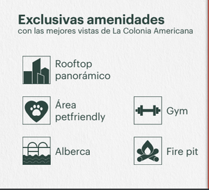 Departamentos en venta torre Soneto colonia Americana