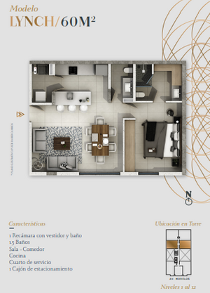 Departamentos en venta Torre Kartesia, zona Minerva