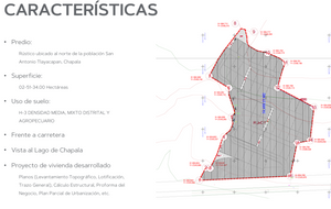 Terreno Residencial en venta Ajijic Jalisco