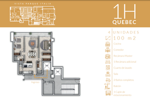 Departamentos en venta Torre Milan Providencia