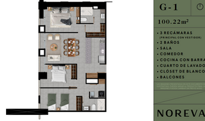 Departamentos en venta Torre Noreva Federalismo Norte