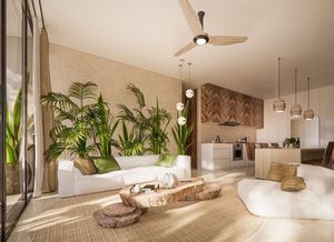 Cancún - Departamento eco enfocado en conceptos wellness