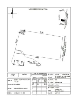 Terreno en Venta en Paseo de Montejo