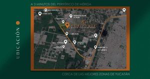 TERRENO EN VENTA EN  DZITYA YUCATAN, HORIZONTE