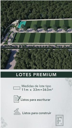 LOTES EN VENTA, FIORA RESIDENCIAL, EN CHOLUL