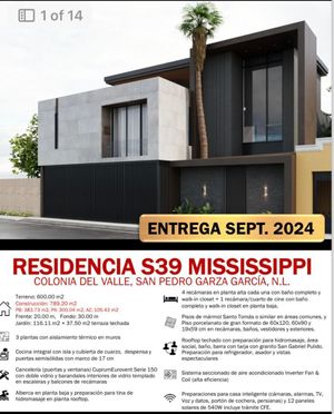 Casa en PREVENTA, los Rios, San Pedro Garza Garcia, Nuevo Leon