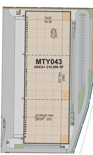 Nave Industrial en renta 20,000 m2, Apodaca   N.L.