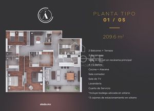 DEPARTAMENTO EN VENTA EN ÁLADA, VALLE REAL, ZAPOPAN