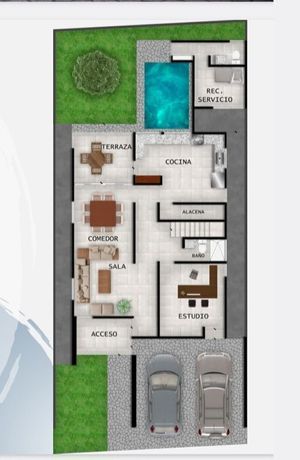 Casas en Varena, Modelo 3R. Cholul