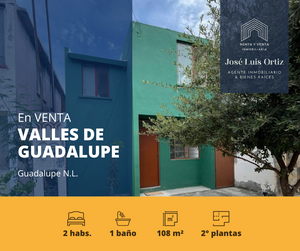 Casa en Venta en Guadalupe N.L. Valles de Guadalupe