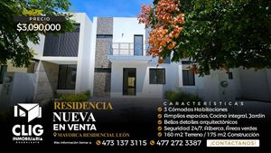 Residencia nueva en Fraccionamiento Mayorca Residencial