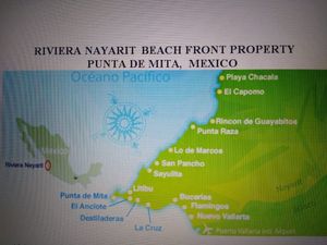 Terreno En Venta PLAYA En Punta De Mita, Bahía De Banderas, Nayarit