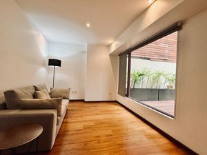 Departamento en renta en Polanco con terraza amueblado