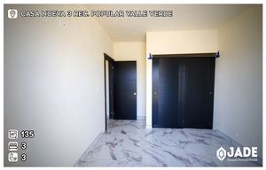 2 CASAS EN PREVENTA POPULAR VALLE VERDE