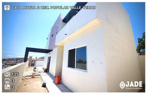 2 CASAS EN PREVENTA POPULAR VALLE VERDE