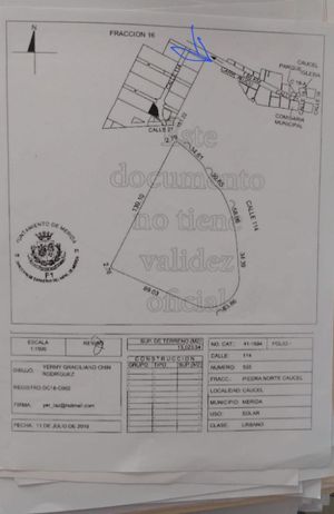 Terreno en Venta en Caucel, Yucatán