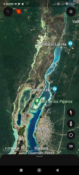 Parcela titulada de 20 hectáreas entre Chetumal y laguna de Bacalar.