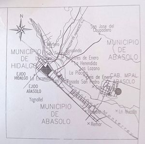 Terreno entre Abasolo e Hidalgo