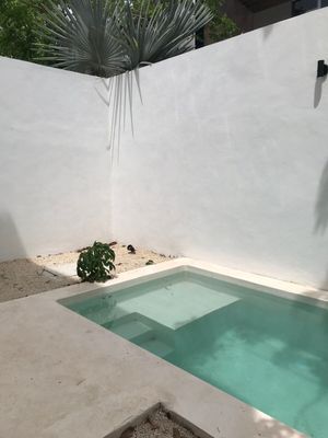 Casa en renta amueblada y con alberca zona norte de Mérida