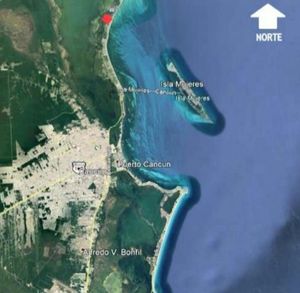 Venta  Terreno en Isla Blanca,  Isla Mujeres,  Q. Roo. Lote 22