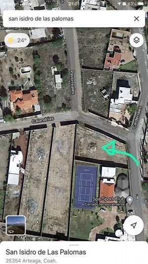 TERRENO EN VENTA EN SAN ISIDRO DE LAS PALOMAS EN ARTEAGA