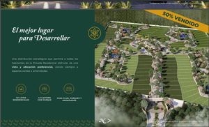 TERRENO EN VENTA EN MERIDA, YUCATAN. PRIVADA RESIDENCIAL.