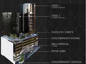 OFICINA EN RENTA TORRE AZENZO CENTER 137.11M2 G1