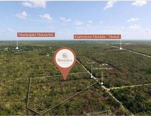 Venta de Terreno al Norte de Mérida, Mococha, Yucatán, ROSENTA Fracc. Campestre