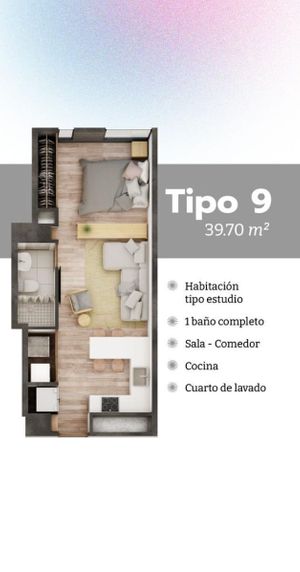 Departamento en Venta en La Colonia Americana, Guadalajara.