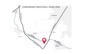 Bodega renta 2,188.90m2 Condominio Industrial Santa Cruz