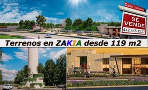 Venta de Terrenos en Zakia desde 119 m2, Clusters con Amenidades y Seguridad..