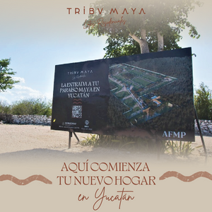 Tribv Maya Lotes Residenciales - En Santa Clara, Yucatán, Terrenos desde 300 m2