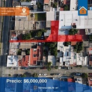 Oportunidad en Venta de Terreno zona Centro Zapopan