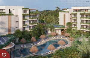 Departamento boutique a la venta en Country Club de Tulum, Riviera Maya