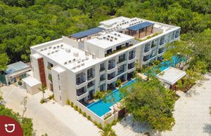 Departamento a la venta en complejo residencial privado de Tulum, México