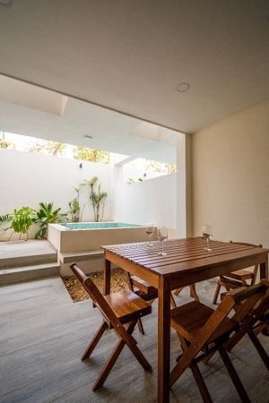 Hermoso Departamento en Venta en Tulum Planta Baja. Moots Tulum La Veleta