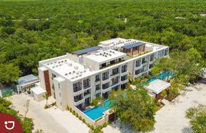 Departamento a la venta en complejo residencial privado de Tulum, México