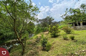 Terreno Campestre con cabaña y arroyo a la venta en Xico Ver.