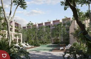 Departamento con alberca privada en pre-venta Tulum, México