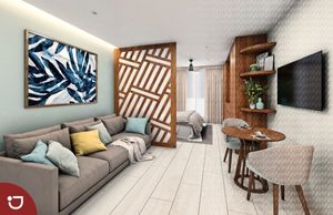 Departamento a la venta cerca de la Quinta Avenida de Playa del Carmen, México