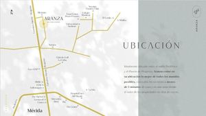 Privada Aranza- Lote Residencial con ubicación Premium - Mérida Yuc.