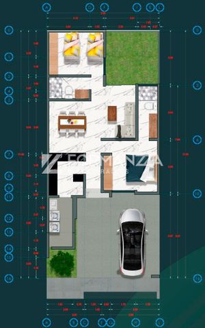 Casa Nueva "Mod. COLIMA" en Preventa en Fracc San Ángel en Tecomán