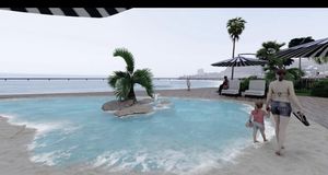 Ocean front condo in Rosarito