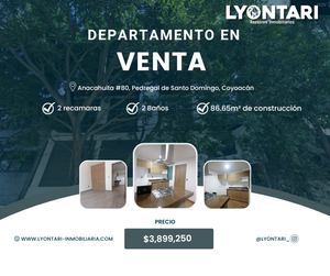 DEPARTAMENTO EN VENTA CERCA DE METRO COPILCO