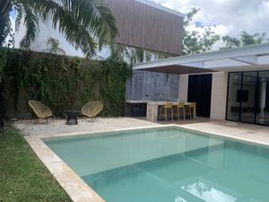 Departamento en renta en Montebello amueblado con piscina y área social