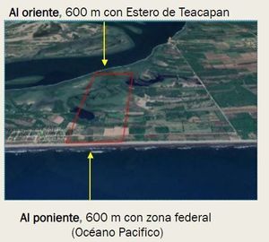 Terreno en Venta Playa Isla el Novillero Tecuala Nayarit