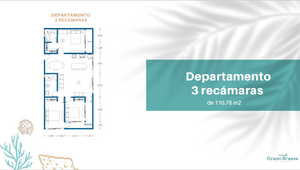 Preventa  Departamento tipo Estudio en Ocean Breeze