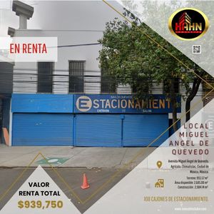 Agrícola Chimalistac, Renta de Local, Alvaro Obregon, CDMX.