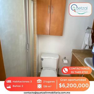 Departamento en VENTA en Av. Chapultepec, Roma Norte.